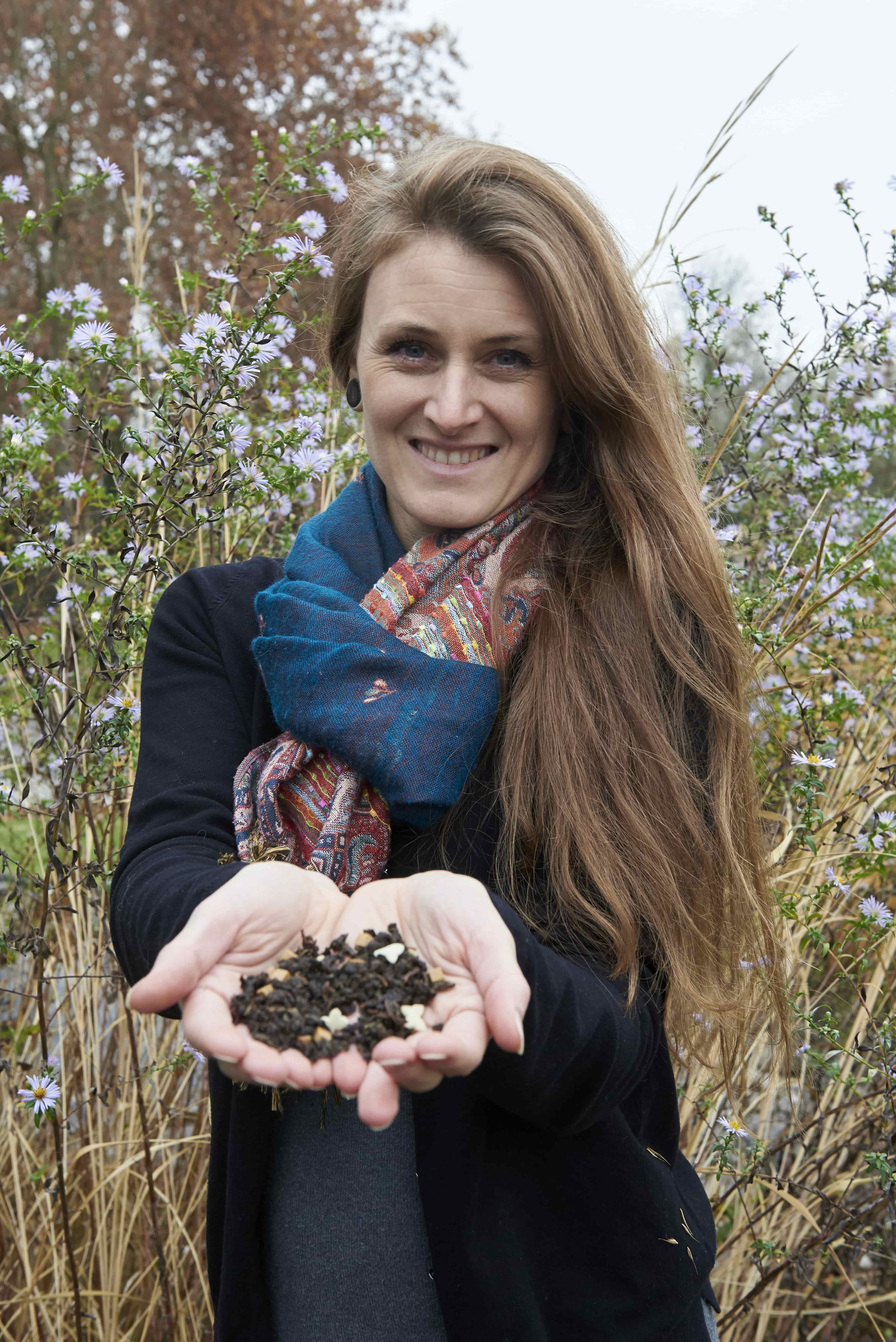 Herbapac, Fanny Husselstein, Director Of The Herbapac, Proudly Presents Her Tea (PR Shot)