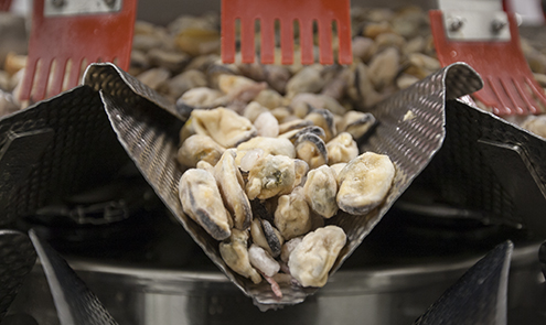 Cabomar Congelas Seafood Weighing